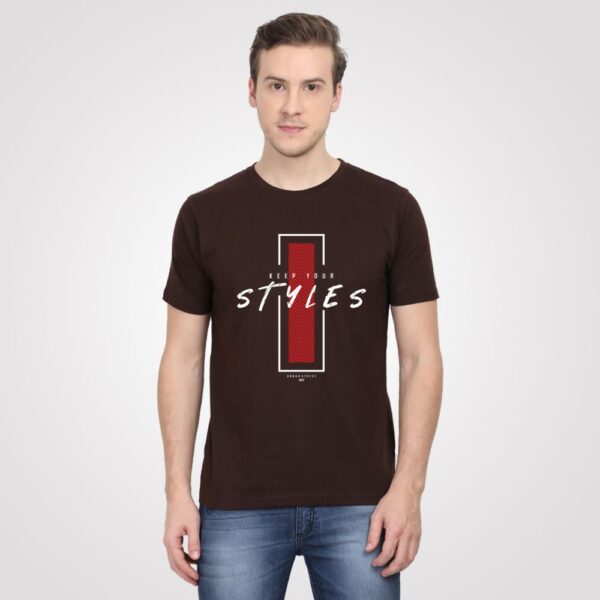 Coffee Brown T-shirt for men