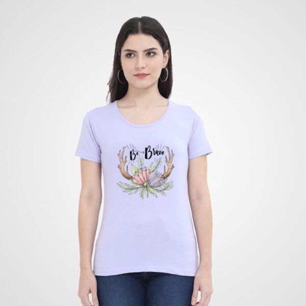 Lavender T-shirt for Women