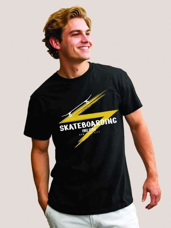 Skateboarding T-shirt for Men