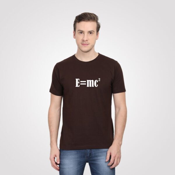 coffee brown t shirt for men