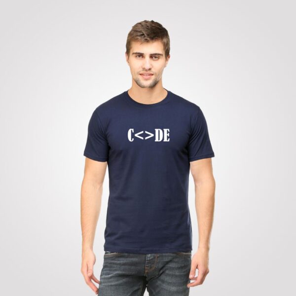 Navy Blue tshirt for Programmers