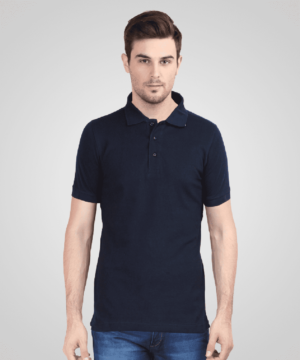 Navy Blue Polo T-shirt