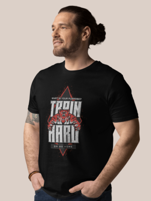 Train Hard T-shirt For GYM