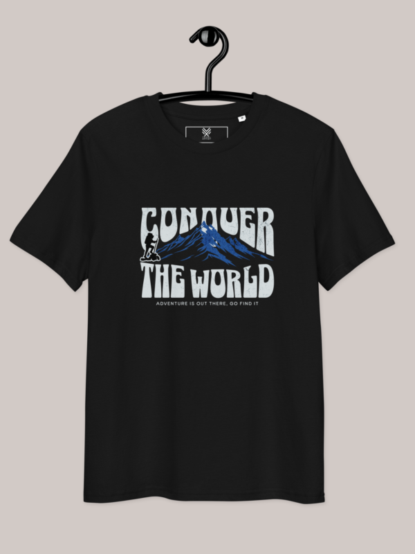 Conquer The World T-shirt For Travellers