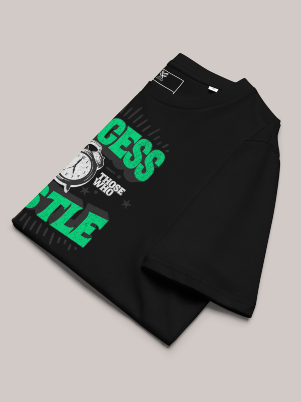 Success comes to who hustle t-shirt for hard workers