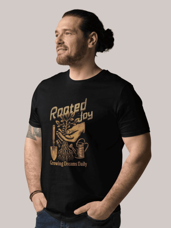 Rooted Joy T-Shirt For Gardeners