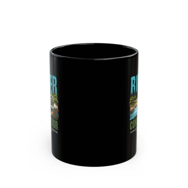 River Conqueror Black Coffee Mug - Image 2