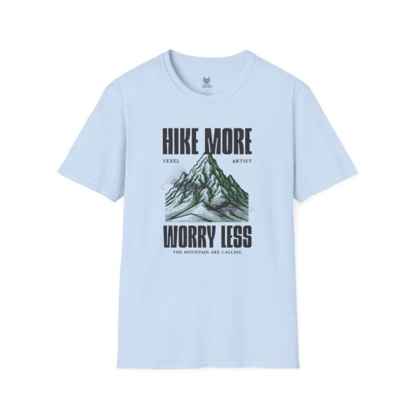 Hike More Worry Less T-Shirt For Hikers - Image 9