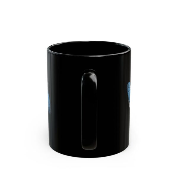 Just Do What You Like Black Coffee Mug - Image 4