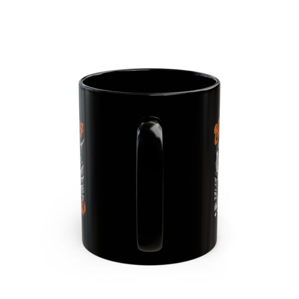 Camping Mama Black Coffee Mug - Image 4