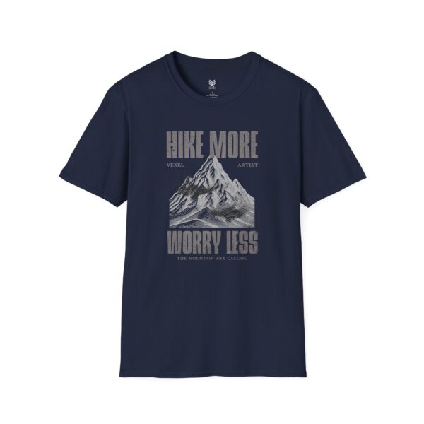 Hike More Worry Less T-Shirt For Hikers - Image 21