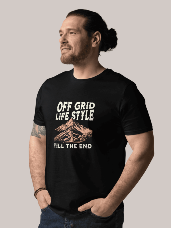 Off Grid Life Style T-shirt For Off Grid Living