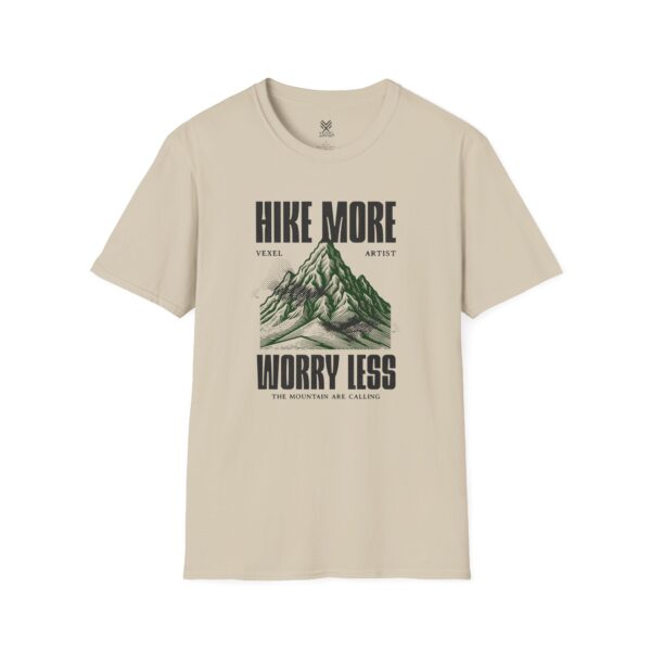 Hike More Worry Less T-Shirt For Hikers - Image 5