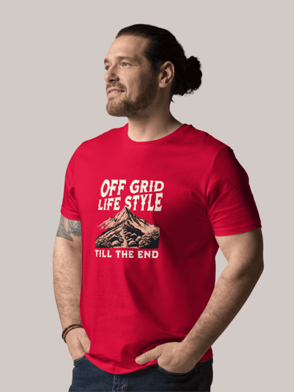 Off Grid Life Style T-shirt For Off Grid Living