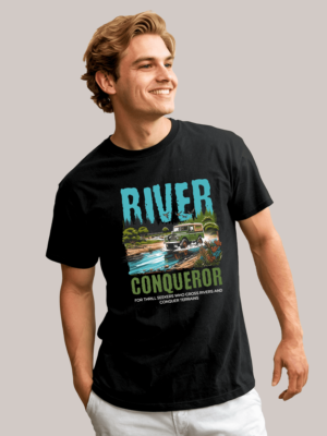 River Conquere T-Shirt For Travellers