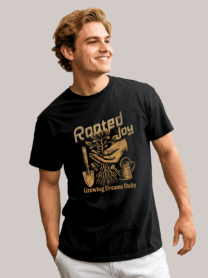 Rooted Joy T-Shirt For Gardeners