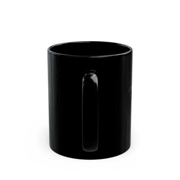 I Dont Give a Shit Black Coffee Mug - Image 4