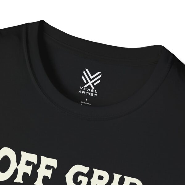 Off Grid Life Style T-shirt For Off Grid Living - Image 3