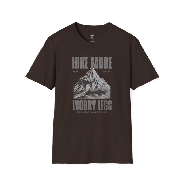 Hike More Worry Less T-Shirt For Hikers - Image 17