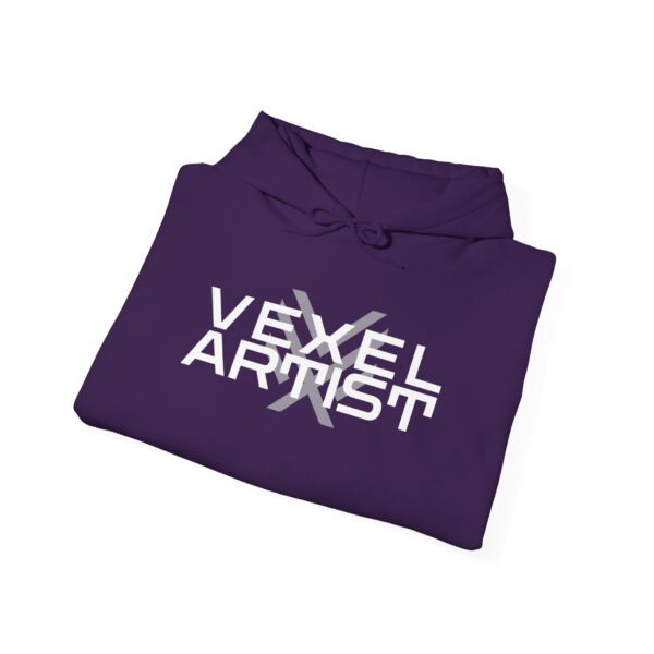 Vexel Artist Classic Club Purple Hoodie - Image 4